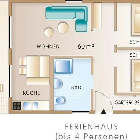 Ferienhaus Fur Bis Zu 4 Personen Zur Seeseite - #125051 * Grobern